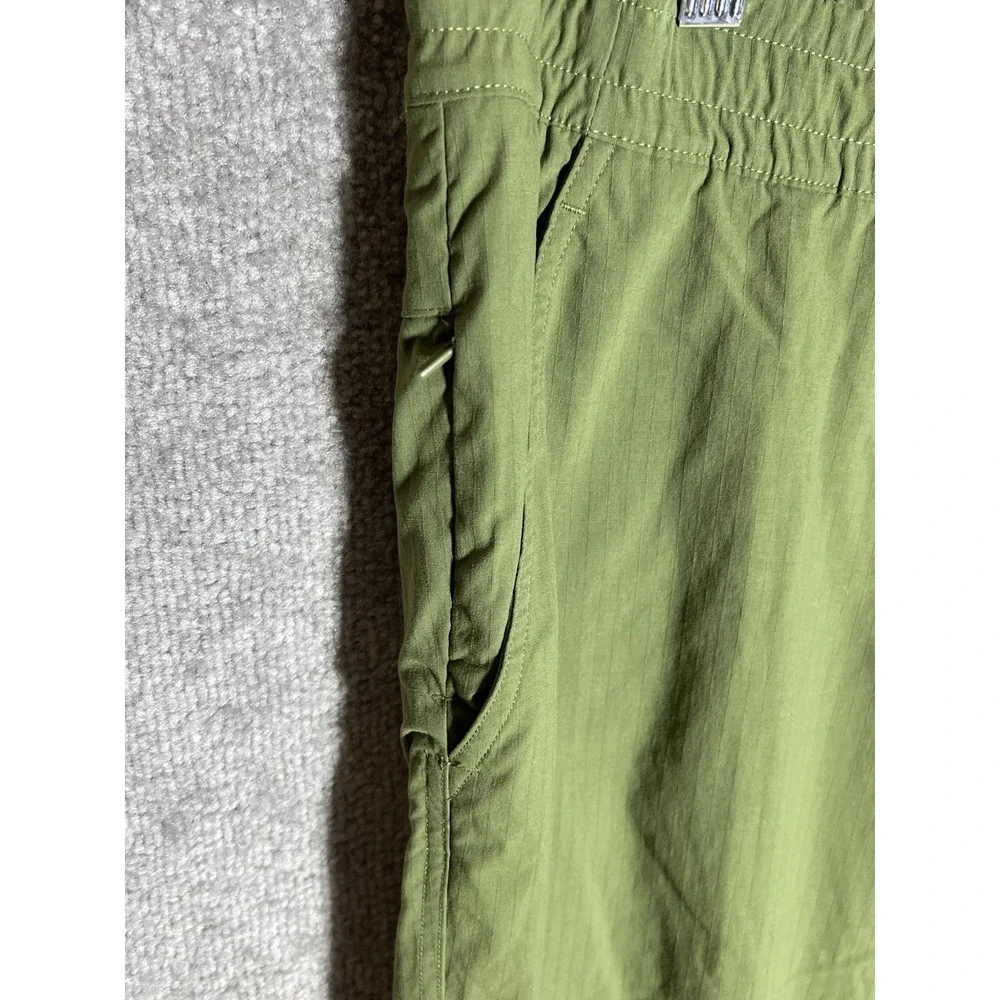 All In Motion Ripstop Pants Mens Size XL Green Stretch Drawstring Pockets UPF50+